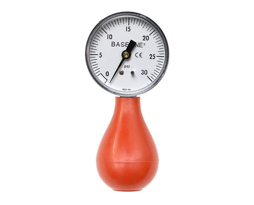 Pneumatic Squeeze Bulb Dynamometer - 15 Psi with Reset