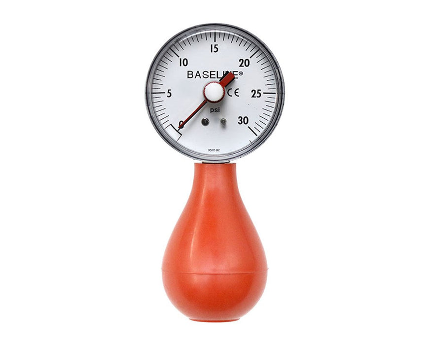 Pneumatic Squeeze Bulb Dynamometer - 30 Psi with Reset