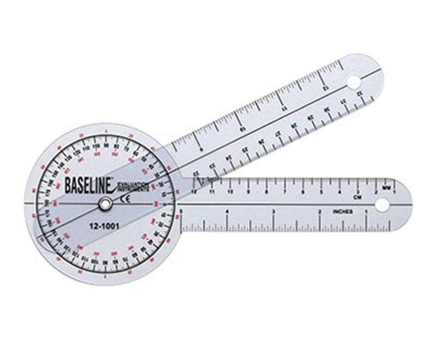 360 Degree Plastic Goniometer-8 Inch Arms