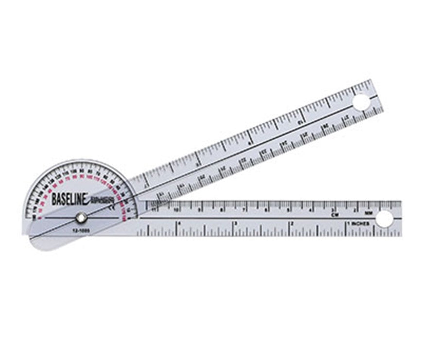 180 Degree Pocket Plastic Goniometer - 25 Pieces