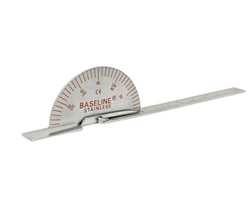 Stainless Steel Finger Goniometer- Deluxe - 6 inch - 25 Pack