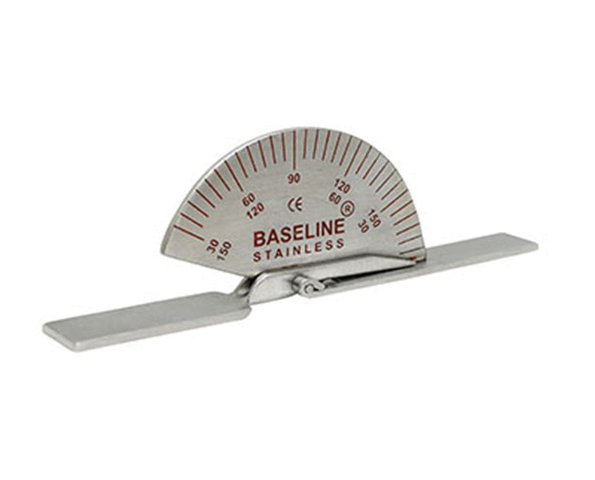 Stainless Steel Finger Goniometer- Deluxe - 6 inch