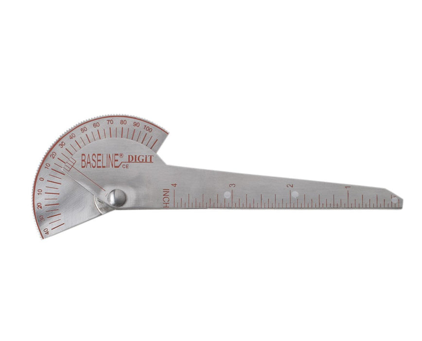 Finger Goniometer- 1-Finger Design- Metal - 25 Pack