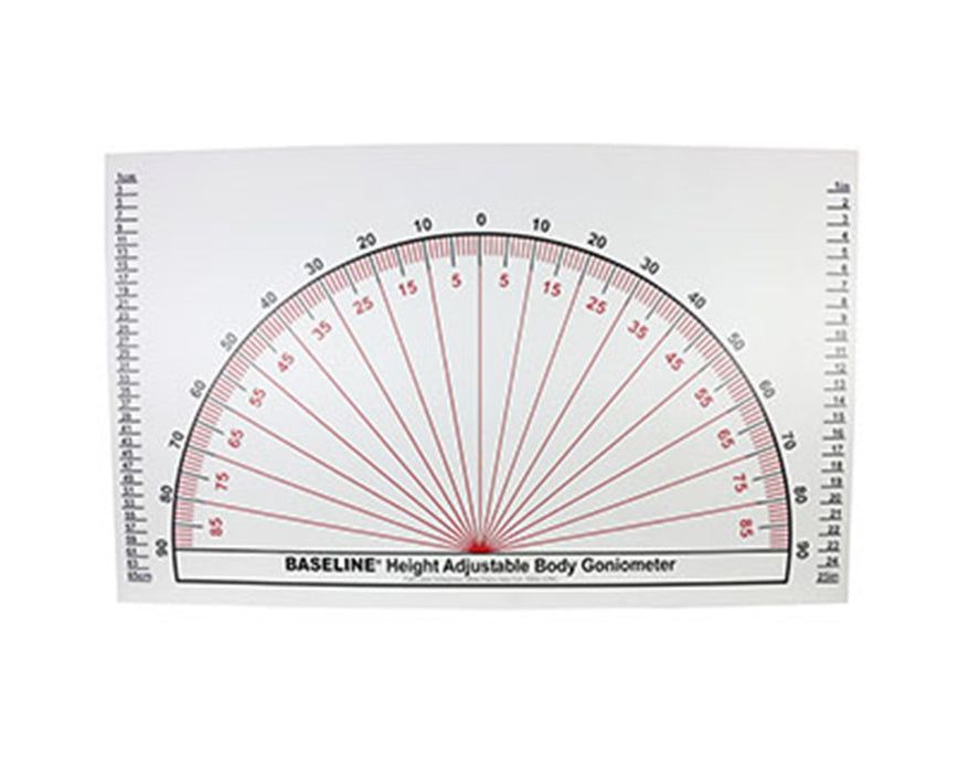 Adjustable Wall Goniometer