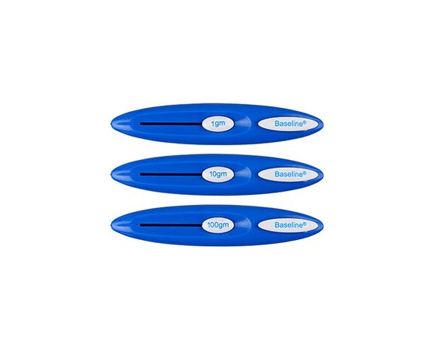 Retracting Monofilament - 3-piece Set (1,10 and 100 gram)