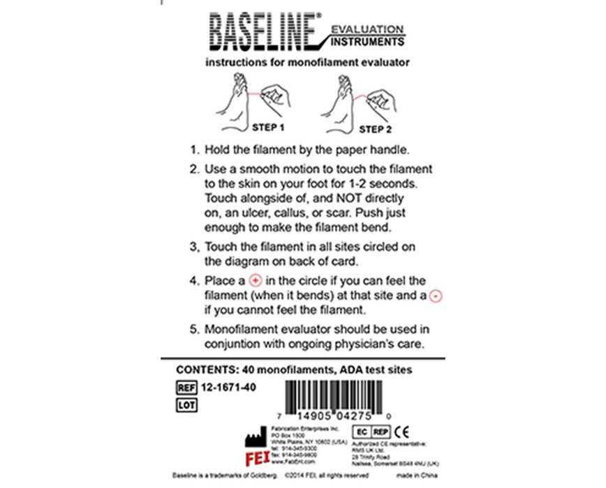 Tactile Disposable Monofilament