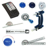 8-Piece Hand Evaluation Set w/ Sensory Evaluators. 50 lb. Capacity Pinch Gauge & Baseline 2-Point Disk-Criminator