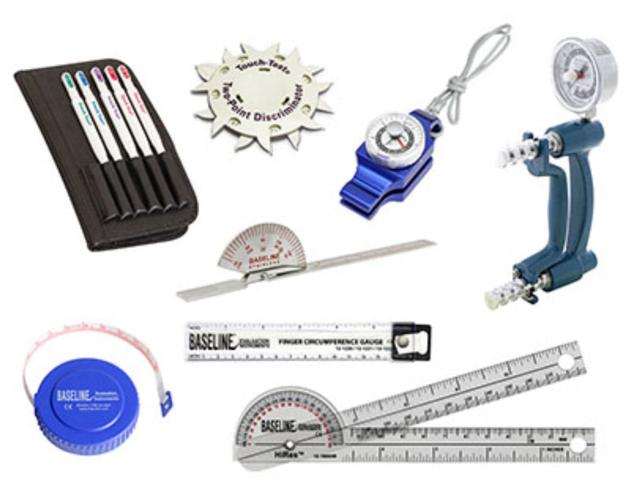8-Piece Hand Evaluation Set w/ Sensory Evaluators