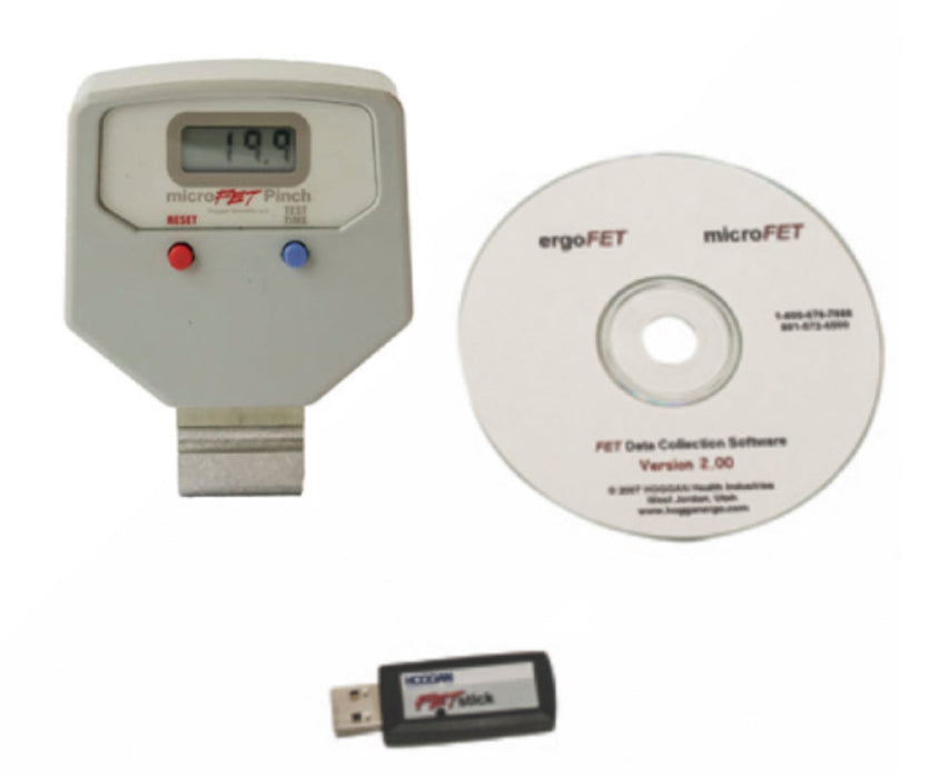 HandPINCH Digital Pinch Strength Dynamometer w/ Data Collection Software