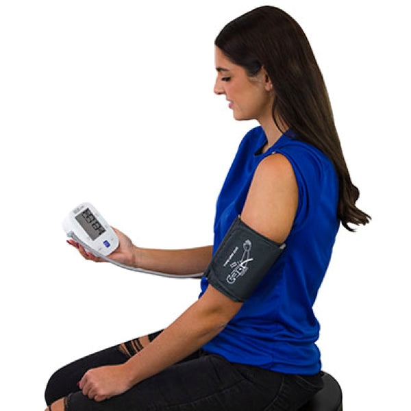 Digital Blood Pressure Monitor w/ Auto-Inflate Arm Cuff