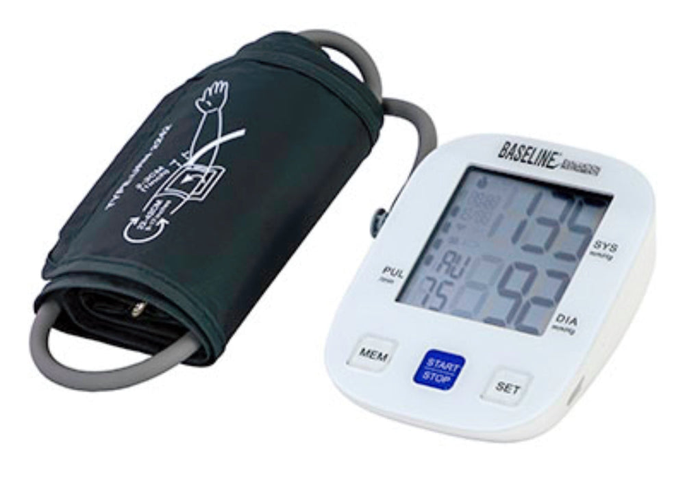 Digital Blood Pressure Monitor w/ Auto-Inflate Arm Cuff