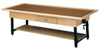 Hi-Lo Treatment Table w/ Shelf. Flat Top [Mat Sold Separately]