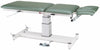 Pedestal Power Hi-Lo Treatment Table w/ 5-Section Top (Adjustable Back / Headrest. Elevating Midsection)