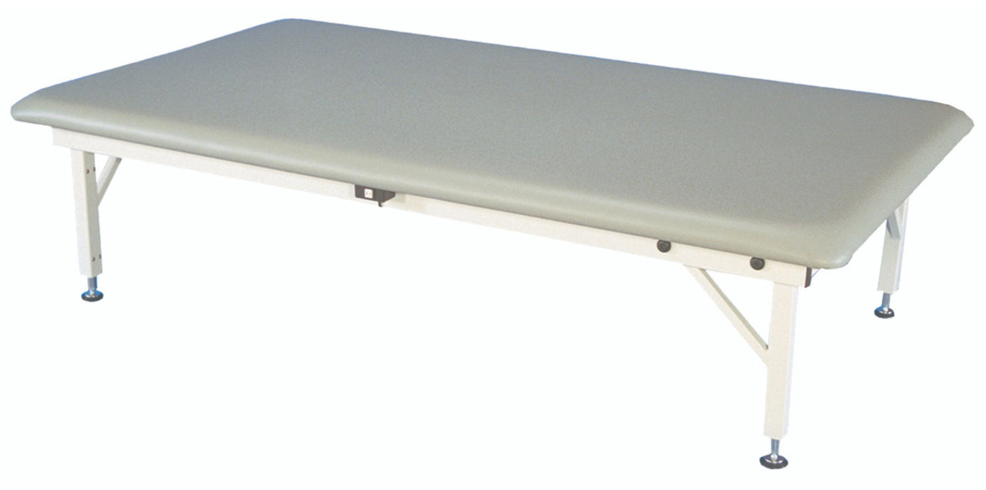 Bariatric Power Hi-Lo Mat Table w/ Flat Top for Physical Therapy