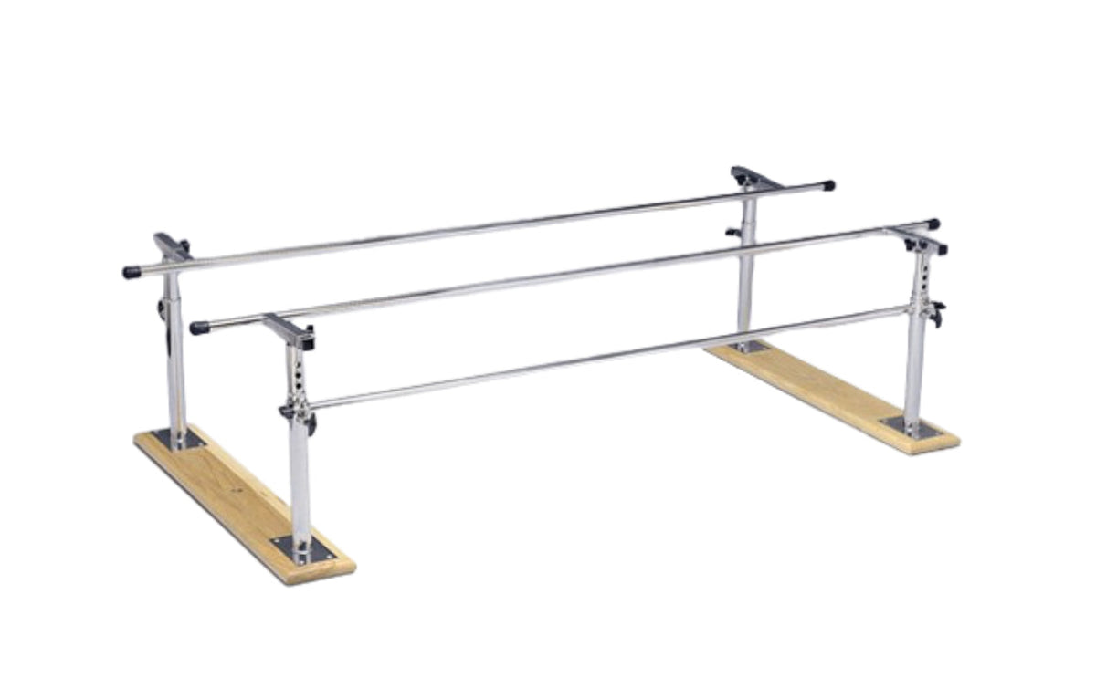 CanDo Adjustable Folding Parallel Bars. Save at Tigermedical — Tiger ...