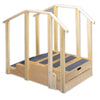 Straight Training Staircase. Low Design for Physical Therapy