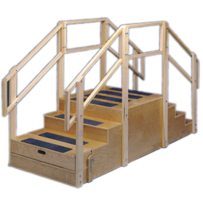 Straight Training Staircase. High Design for Physical Therapy