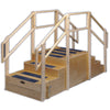 Straight Training Staircase. High Design for Physical Therapy
