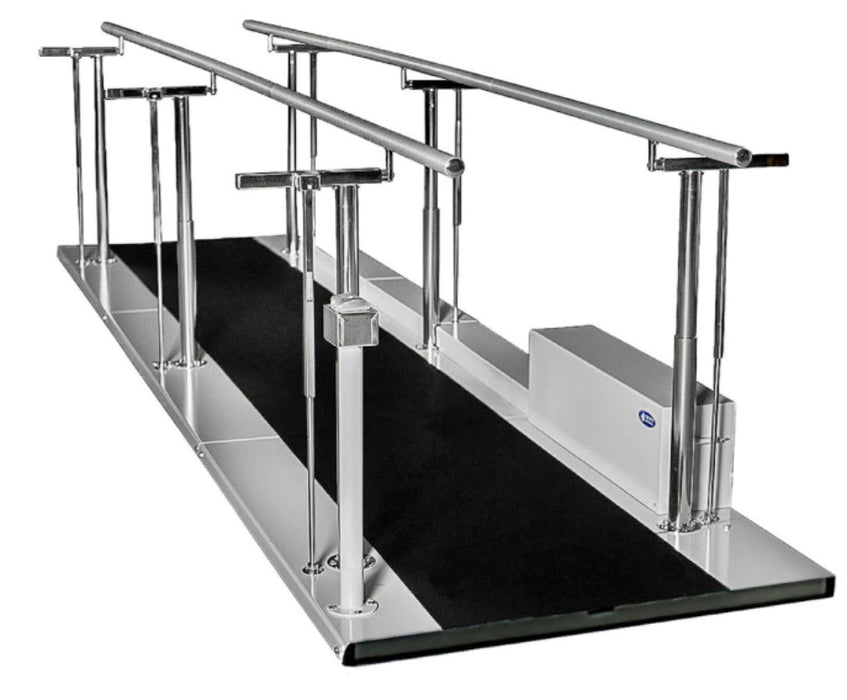 Power Adjustable Parallel Bars. 16' L for Physical Therapy