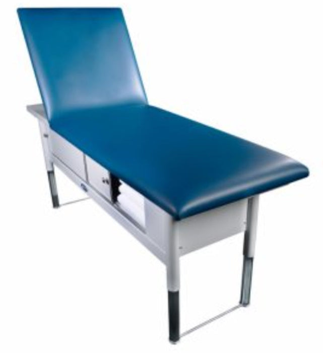 Power Hi-Lo Treatment Table w/ Adjustable Back & Shelf