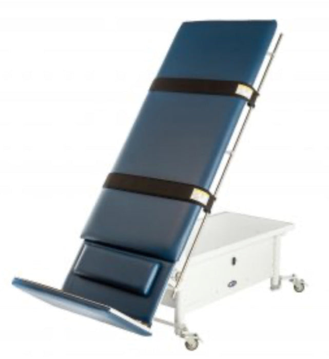 Power Hi-Lo Rehab Therapy Tilt Table w/ Flat Top & Casters