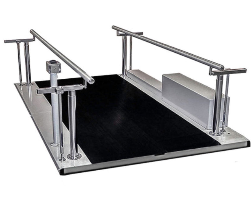 Bariatric Power Adjustable Parallel Bars. 8' L for Physical Therapy