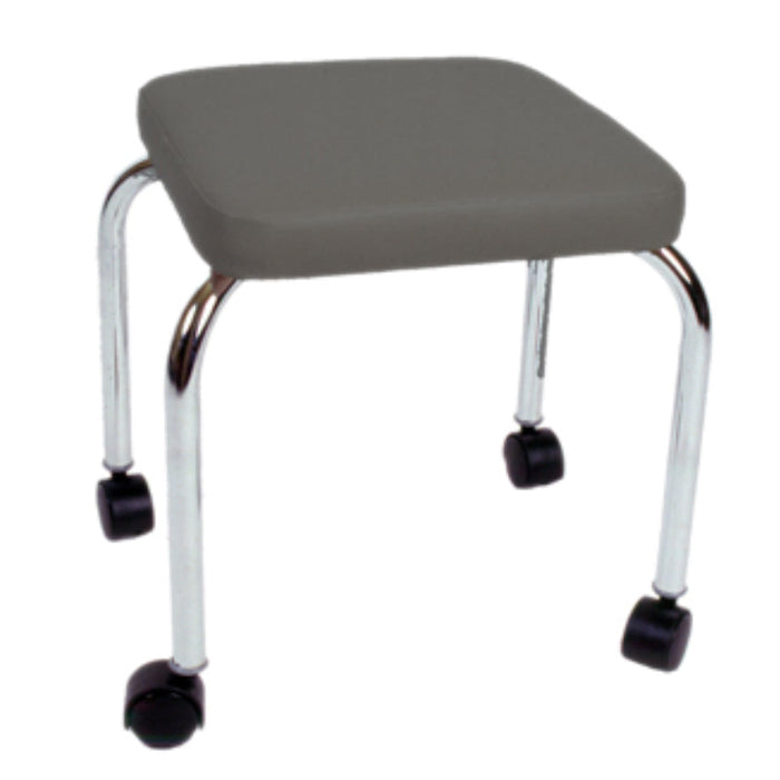 Mobile Exam Stool w/ Square Top