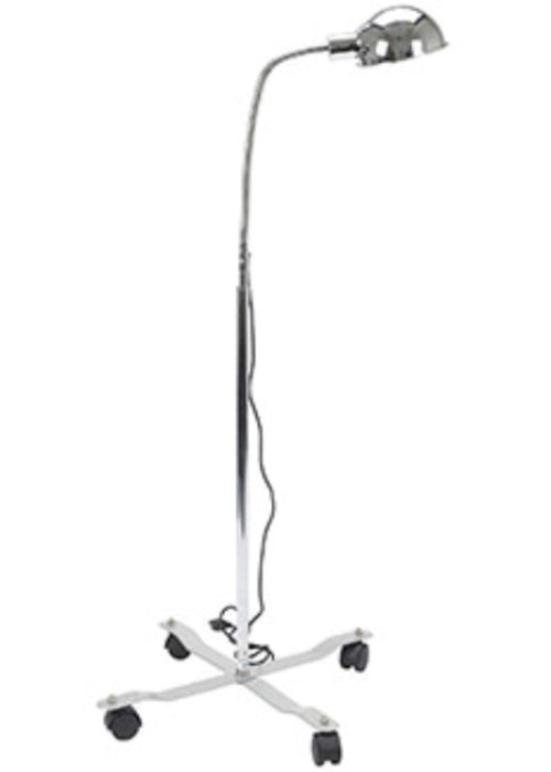 Floorstand Gooseneck Exam Light w/ Mobile Base