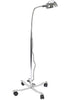 Floorstand Gooseneck Exam Light w/ Mobile Base