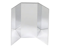 Ultra-Safe Portable Free-Standing Glassless Mirror for Physical Therapy