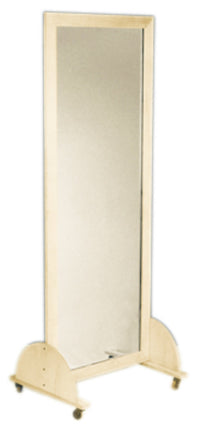 Mobile Plate Glass Mirror for Physical Therapy