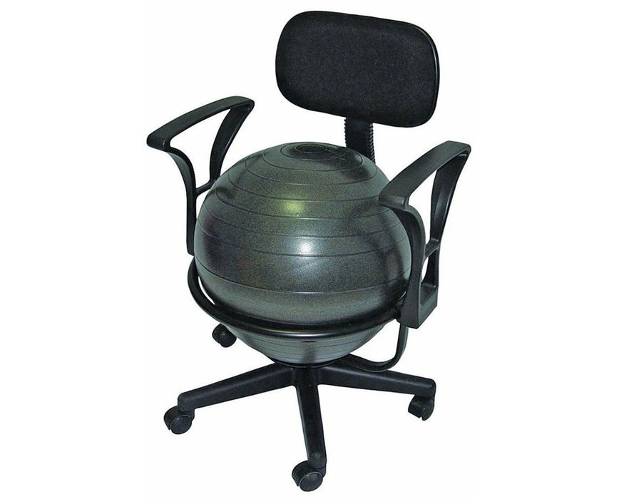 Metal Exercise Ball Chair