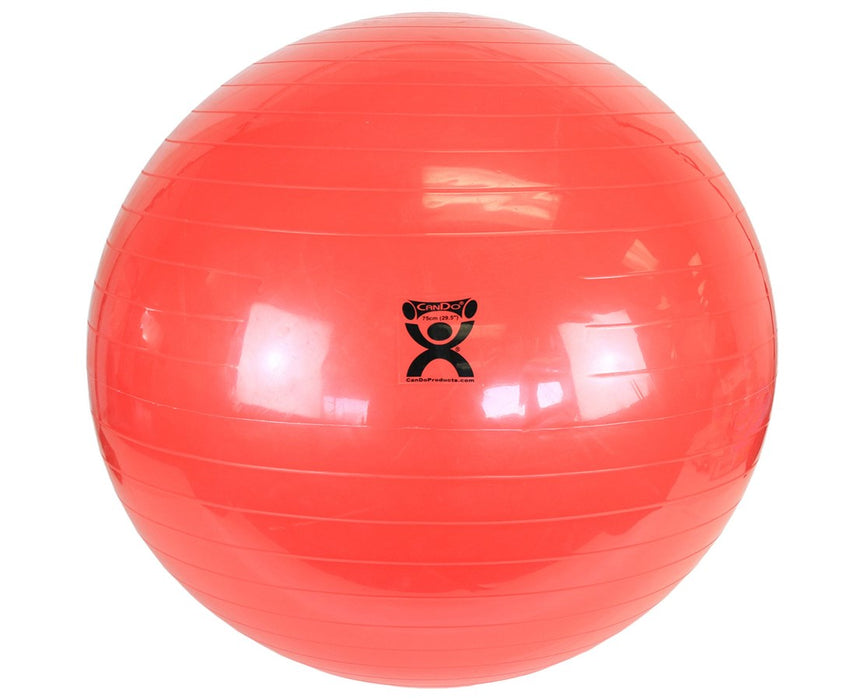 Inflatable Exercise Ball - Standard - 30" [Red] - Retail Box