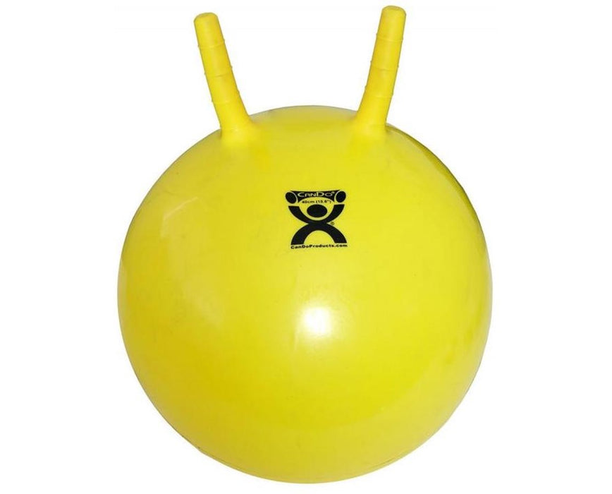 Inflatable Jump Exercise Ball - 16" [Yellow]
