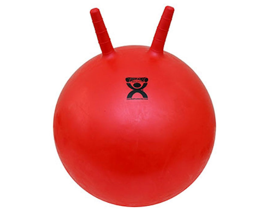 Inflatable Jump Exercise Ball - 18" [Red]