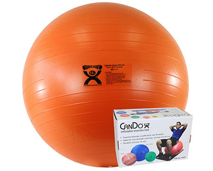 Deluxe ABS Exercise Ball - 22" [Orange] Retail Box
