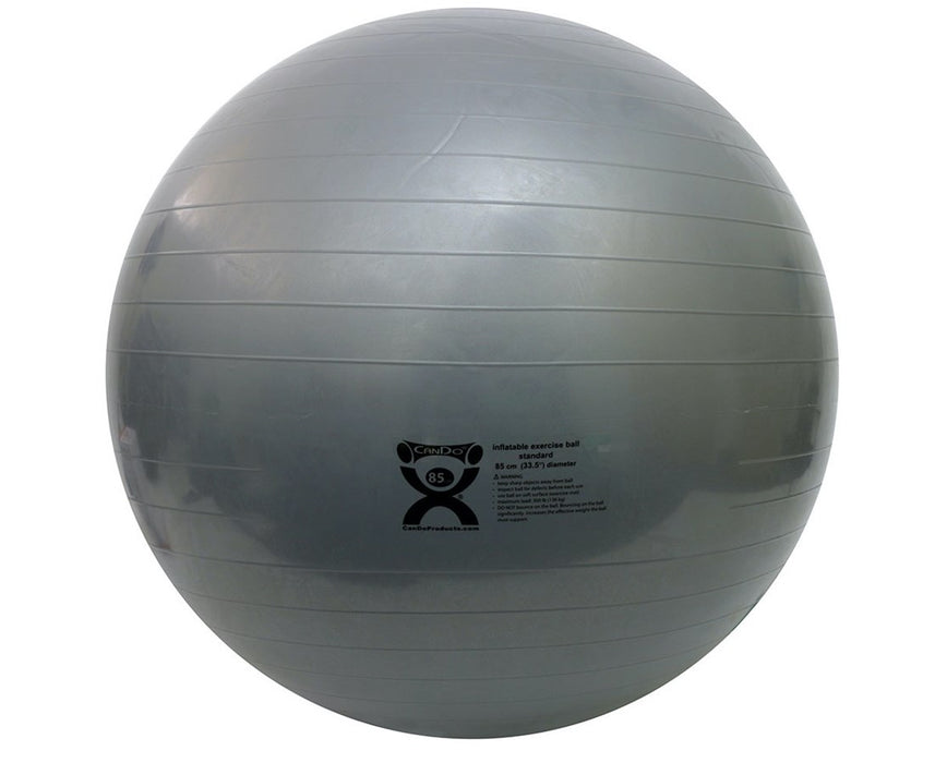 Inflatable Exercise Ball - 85 cm [Silver]