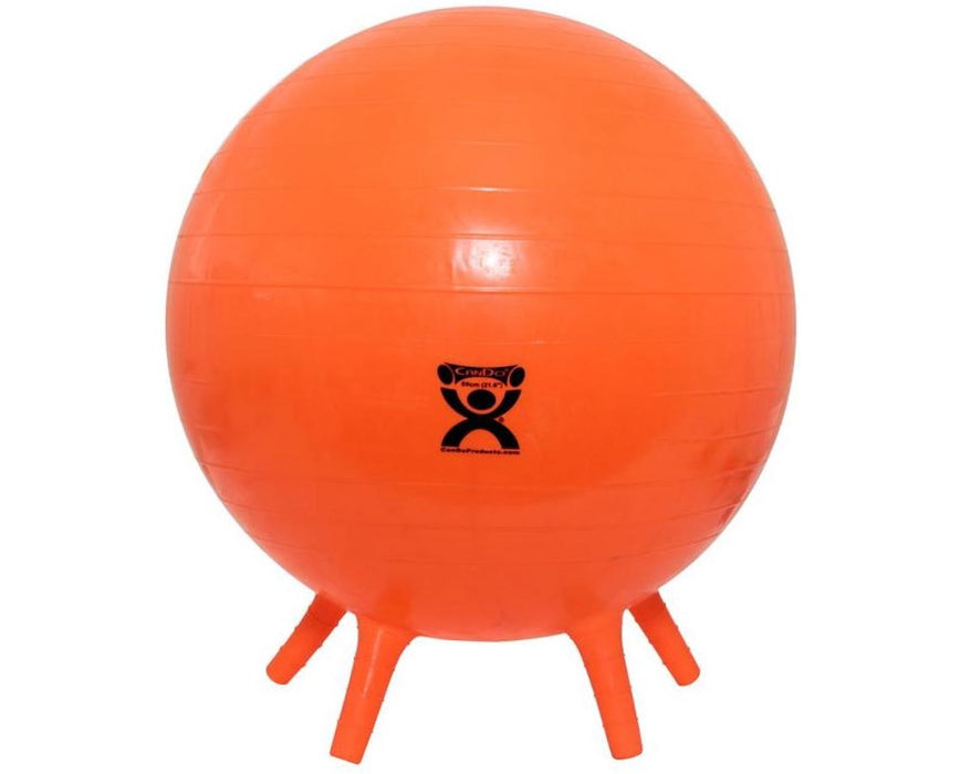 Exercise Ball with Stability Feet - 22" [Orange]