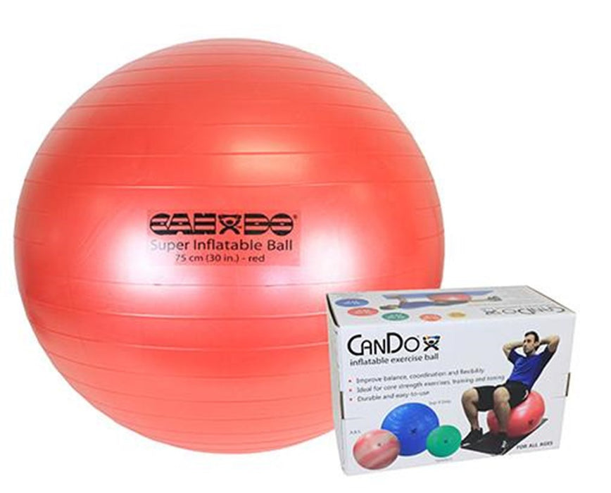 Sup-R Duty Exercise Ball - 30" [Red] - Retail Box