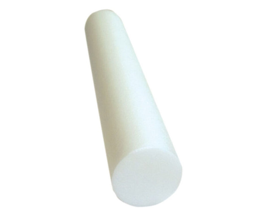 White Foam Roller - 6" x 48" - Round - 1 ea
