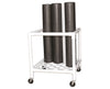 Upright Foam Roller Storage