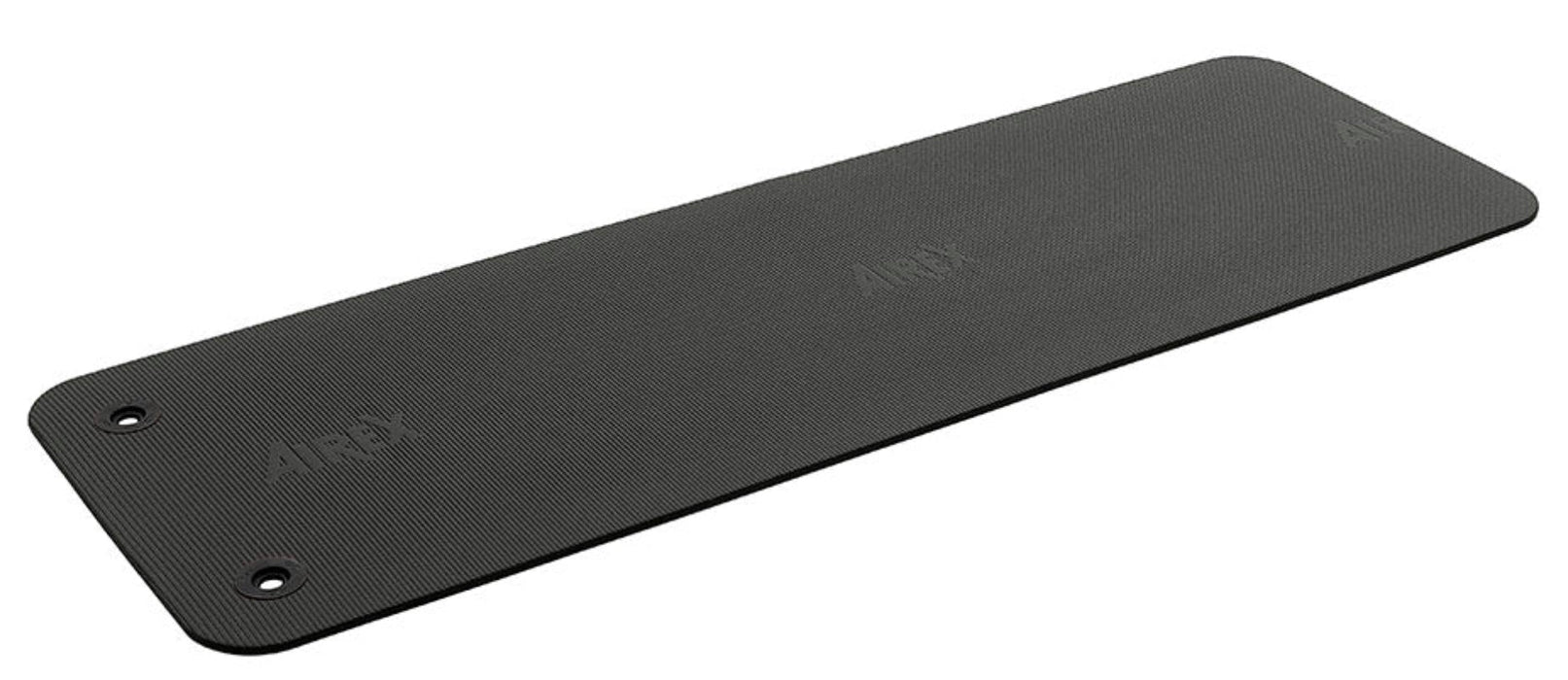 Coronella 185 Exercise Mat w/ Eyelets. 72"L x 23"W x 0.6"H. Charcoal (10/cs)