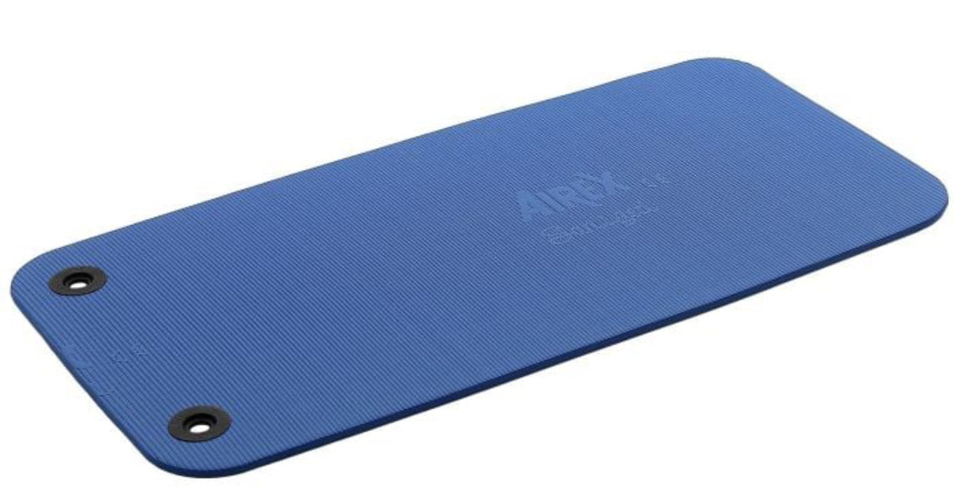 Coronella 120 Exercise Mat w/ Eyelets. 47"L x 23"W x 0.6"H. Blue (1/ea)