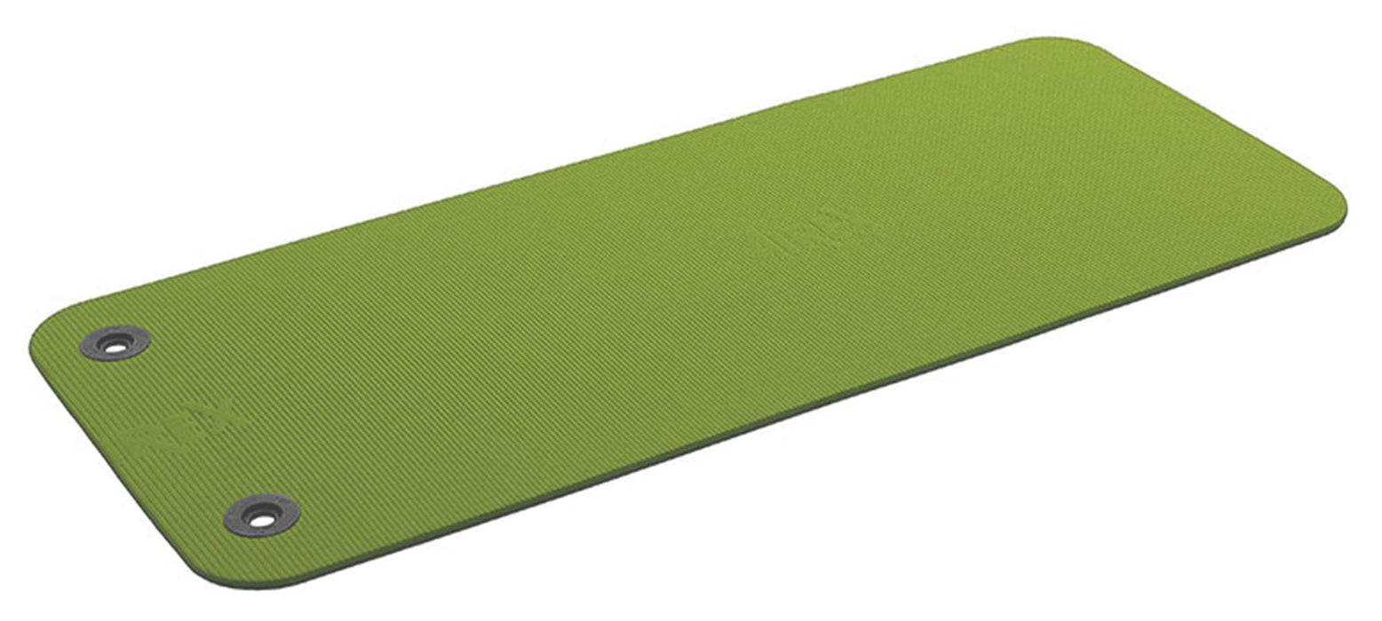 Fitline 140 Exercise Mat w/ Eyelets. 55"L x 24"W x 0.4"H. Lime (20/cs)