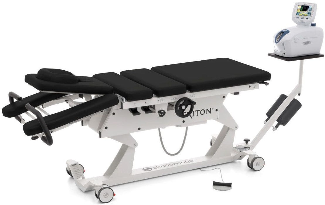 Triton DTS 6M Hi-Lo Traction Power Chiropractic Table w/ 6-Section Top & Casters