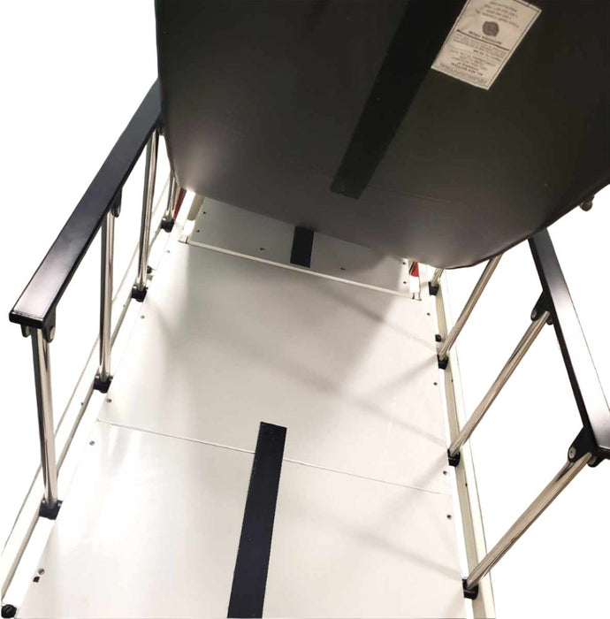 Bariatric Mobilecare Hospital Stretcher with Pneumatic Backrest