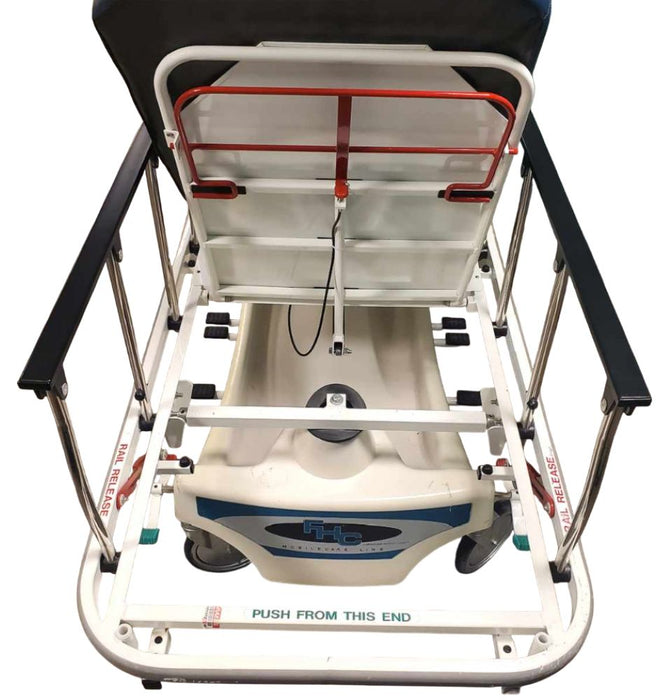 Bariatric Mobilecare Hospital Stretcher with Pneumatic Backrest