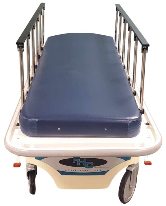 Bariatric Mobilecare Hospital Stretcher with Pneumatic Backrest