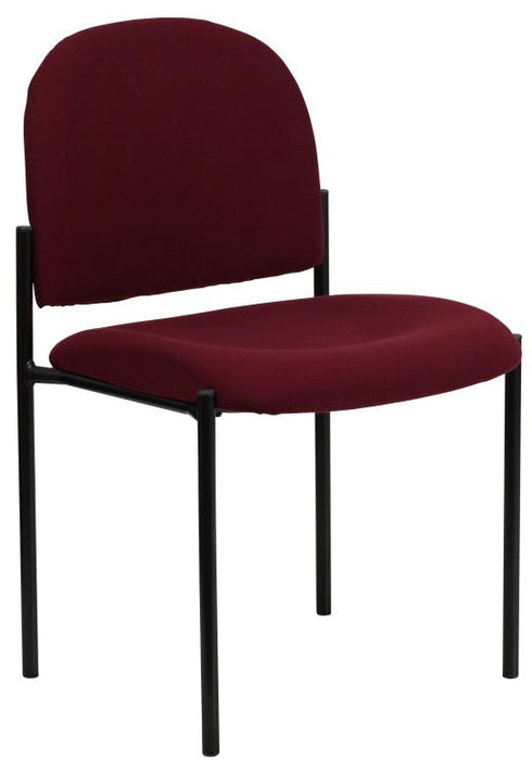 Side Chair [Comfort Foam. Burgundy Fabric]
