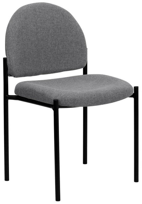 Side Chair [Comfort Foam. Gray Fabric]